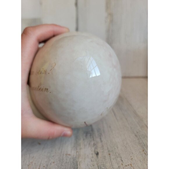 Ceramic Easter egg brown bunny home decor unique - Picture 7 of 8